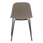 Venture Home Sillas de comedor 2 uds Arctic plástico negro y caqui Venture Home Sillas de comedor 2 uds Arctic plástico negro y caqui