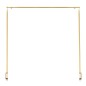 Esschert Design Barra decorativa de mesa con abrazadera dorada Esschert Design Barra decorativa de mesa con abrazadera dorada