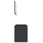 vidaXL Set de muebles de baño 2 piezas madera contrachapada gris vidaXL Set de muebles de baño 2 piezas madera contrachapada gris