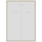 vidaXL Mueble zapatero de contrachapada blanco y roble 60x35x84 cm vidaXL Mueble zapatero de contrachapada blanco y roble 60x35x84 cm