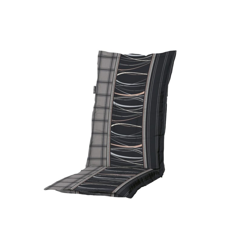 Madison Cojín de silla con respaldo alto Lines gris 123x50 cm Madison Cojín de silla con respaldo alto Lines gris 123x50 cm