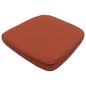 Madison Cojín para silla de mimbre de jardín Panama terracota 48x48 cm Madison Cojín para silla de mimbre de jardín Panama terracota 48x48 cm