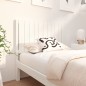 vidaXL Cabecero de cama madera maciza de pino blanco 105,5x4x100 cm vidaXL Cabecero de cama madera maciza de pino blanco 105,5x4x100 cm