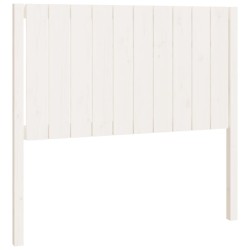 vidaXL Cabecero de cama madera maciza de pino blanco 105,5x4x100 cm