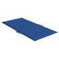 vidaXL Cojín silla jardín respaldo bajo 4 uds tela Oxford azul vidaXL Cojín silla jardín respaldo bajo 4 uds tela Oxford azul