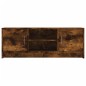 vidaXL Mueble de TV madera de ingeniería roble ahumado 102x30x37,5 cm vidaXL Mueble de TV madera de ingeniería roble ahumado 102x30x37,5 cm