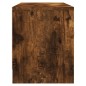 vidaXL Mueble de TV madera de ingeniería roble ahumado 102x30x37,5 cm vidaXL Mueble de TV madera de ingeniería roble ahumado 102x30x37,5 cm