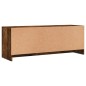 vidaXL Mueble de TV madera de ingeniería roble ahumado 102x30x37,5 cm vidaXL Mueble de TV madera de ingeniería roble ahumado 102x30x37,5 cm