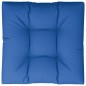 vidaXL Cojín para sofá de palets de tela azul 70x70x12 cm vidaXL Cojín para sofá de palets de tela azul 70x70x12 cm