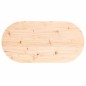 vidaXL Tablero de mesa ovalado madera maciza de pino 80x40x2,5 cm vidaXL Tablero de mesa ovalado madera maciza de pino 80x40x2,5 cm