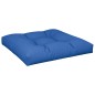vidaXL Cojín para sofá de palets de tela azul 70x70x12 cm vidaXL Cojín para sofá de palets de tela azul 70x70x12 cm