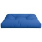 vidaXL Cojín para sofá de palets de tela azul 70x70x12 cm vidaXL Cojín para sofá de palets de tela azul 70x70x12 cm