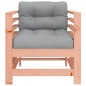 vidaXL Sillones de jardín y cojines 2 uds madera maciza abeto Douglas vidaXL Sillones de jardín y cojines 2 uds madera maciza abeto Douglas