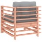 vidaXL Sillones de jardín y cojines 2 uds madera maciza abeto Douglas vidaXL Sillones de jardín y cojines 2 uds madera maciza abeto Douglas