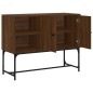 vidaXL Aparador de madera de ingeniería marrón roble 100x40x79,5 cm vidaXL Aparador de madera de ingeniería marrón roble 100x40x79,5 cm