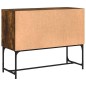 vidaXL Aparador de madera de ingeniería roble ahumado 100x40x79,5 cm vidaXL Aparador de madera de ingeniería roble ahumado 100x40x79,5 cm