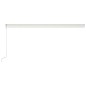 vidaXL Toldo retráctil automático color crema 600x300 cm vidaXL Toldo retráctil automático color crema 600x300 cm