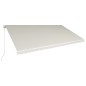 vidaXL Toldo manual retráctil color crema 600x300 cm vidaXL Toldo manual retráctil color crema 600x300 cm