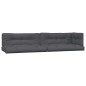 vidaXL Cojines para palets 5 unidades tela gris antracita vidaXL Cojines para palets 5 unidades tela gris antracita