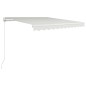 vidaXL Toldo manual retráctil color crema 300x250 cm vidaXL Toldo manual retráctil color crema 300x250 cm