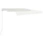 vidaXL Toldo manual retráctil color crema 300x250 cm vidaXL Toldo manual retráctil color crema 300x250 cm
