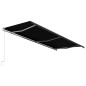 vidaXL Toldo retráctil automático gris antracita 600x300 cm vidaXL Toldo retráctil automático gris antracita 600x300 cm
