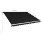 vidaXL Toldo retráctil automático gris antracita 450x300 cm vidaXL Toldo retráctil automático gris antracita 450x300 cm