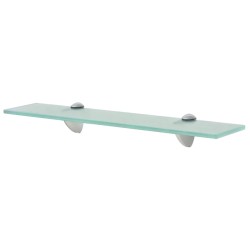 vidaXL Estantes flotantes 2 unidades vidrio 8 mm 50x20 cm
