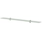 vidaXL Estantes flotantes 2 unidades vidrio 8 mm 100x20 cm vidaXL Estantes flotantes 2 unidades vidrio 8 mm 100x20 cm