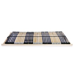 vidaXL Somieres de cama 2 uds con 42 láminas 7 zonas 80x200 cm