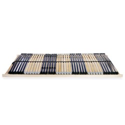 vidaXL Somieres de cama 2 uds con 42 láminas 7 zonas 70x200 cm