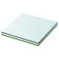vidaXL Estantes 2 unidades panel de vidrio transparente 20x15 cm vidaXL Estantes 2 unidades panel de vidrio transparente 20x15 cm