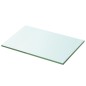 vidaXL Estantes 2 unidades panel de vidrio transparente 30x15 cm vidaXL Estantes 2 unidades panel de vidrio transparente 30x15 cm