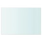 vidaXL Estantes 2 unidades panel de vidrio transparente 30x15 cm vidaXL Estantes 2 unidades panel de vidrio transparente 30x15 cm