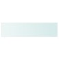 vidaXL Estantes 2 unidades panel de vidrio transparente 80x20 cm vidaXL Estantes 2 unidades panel de vidrio transparente 80x20 cm