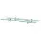 vidaXL Estantes flotantes 2 unidades vidrio 8 mm 70x20 cm vidaXL Estantes flotantes 2 unidades vidrio 8 mm 70x20 cm