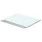 vidaXL Estantes 2 unidades panel de vidrio transparente 40x25 cm vidaXL Estantes 2 unidades panel de vidrio transparente 40x25 cm
