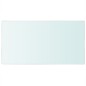 vidaXL Estantes 2 unidades panel de vidrio transparente 40x25 cm vidaXL Estantes 2 unidades panel de vidrio transparente 40x25 cm