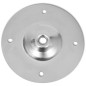 vidaXL Patas de mesa telescópicas 4 unidades cromado 710 mm-1100 mm