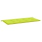 vidaXL Cojín de banco de jardín tela Oxford verde claro 100x50x3 cm vidaXL Cojín de banco de jardín tela Oxford verde claro 100x50x3 cm
