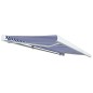 vidaXL Toldo de carrete motorizado azul y blanco 500x300 cm vidaXL Toldo de carrete motorizado azul y blanco 500x300 cm