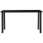 vidaXL Juego de comedor 5 piezas cuero sintético color capuchino