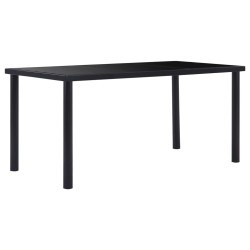 vidaXL Juego de comedor 7 piezas piel de ante artificial gris