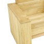 vidaXL Juego de muebles de jardín 3 piezas madera de pino impregnada vidaXL Juego de muebles de jardín 3 piezas madera de pino impregnada