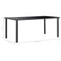 vidaXL Juego de comedor 7 piezas cuero sintético color capuchino vidaXL Juego de comedor 7 piezas cuero sintético color capuchino