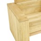 vidaXL Juego de muebles de jardín 5 piezas madera de pino impregnada vidaXL Juego de muebles de jardín 5 piezas madera de pino impregnada