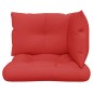 vidaXL Cojines para palets 3 unidades tela rojo vidaXL Cojines para palets 3 unidades tela rojo