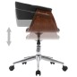 vidaXL Sillas de comedor giratorias 2 unidades cuero sintético negro vidaXL Sillas de comedor giratorias 2 unidades cuero sintético negro