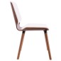 vidaXL Sillas de comedor 6 unidades cuero sintético blanco vidaXL Sillas de comedor 6 unidades cuero sintético blanco