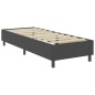 vidaXL Cama box spring tela gris oscuro 80x200 cm vidaXL Cama box spring tela gris oscuro 80x200 cm